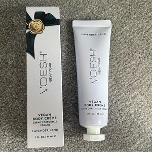 Voesh New York Vegan Body Crème Lavender Land 3.0 fl oz NEW in Box & Sealed